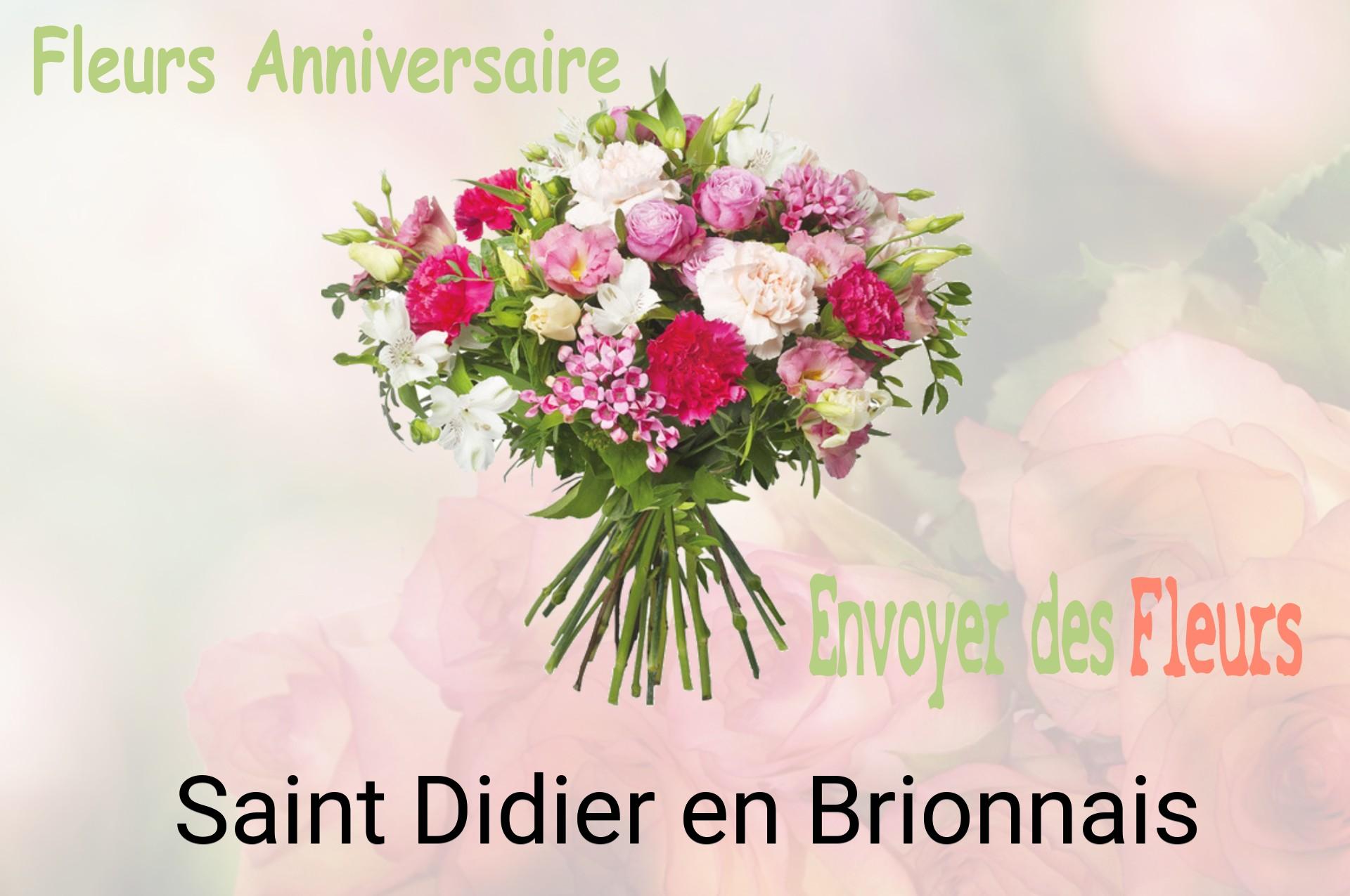 Bouquet de fleurs d’anniversaire livré à Saint-Didier-en-Brionnais